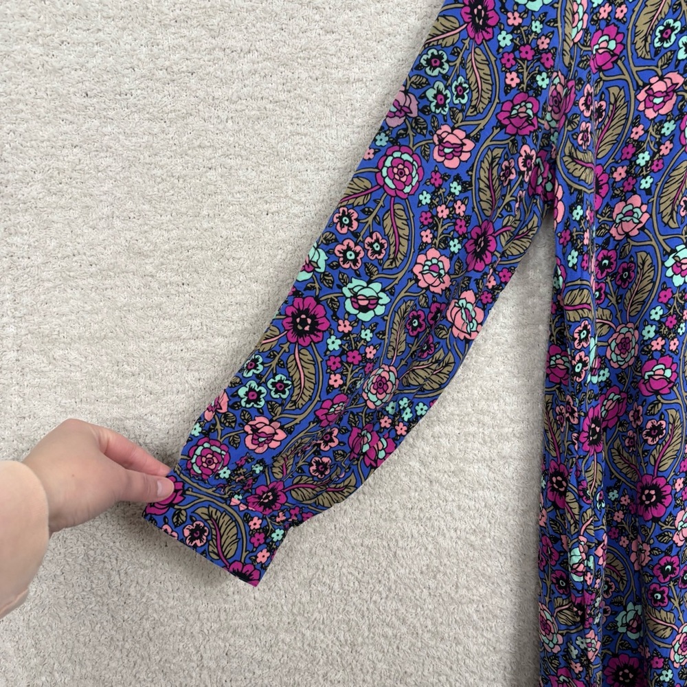 Matilda Jane Dress Large Thoughts and Dreams Floral Multi Colored Boho - Picture 4 of 10